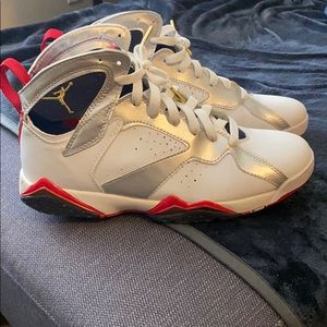 Olympic Jordan 7's